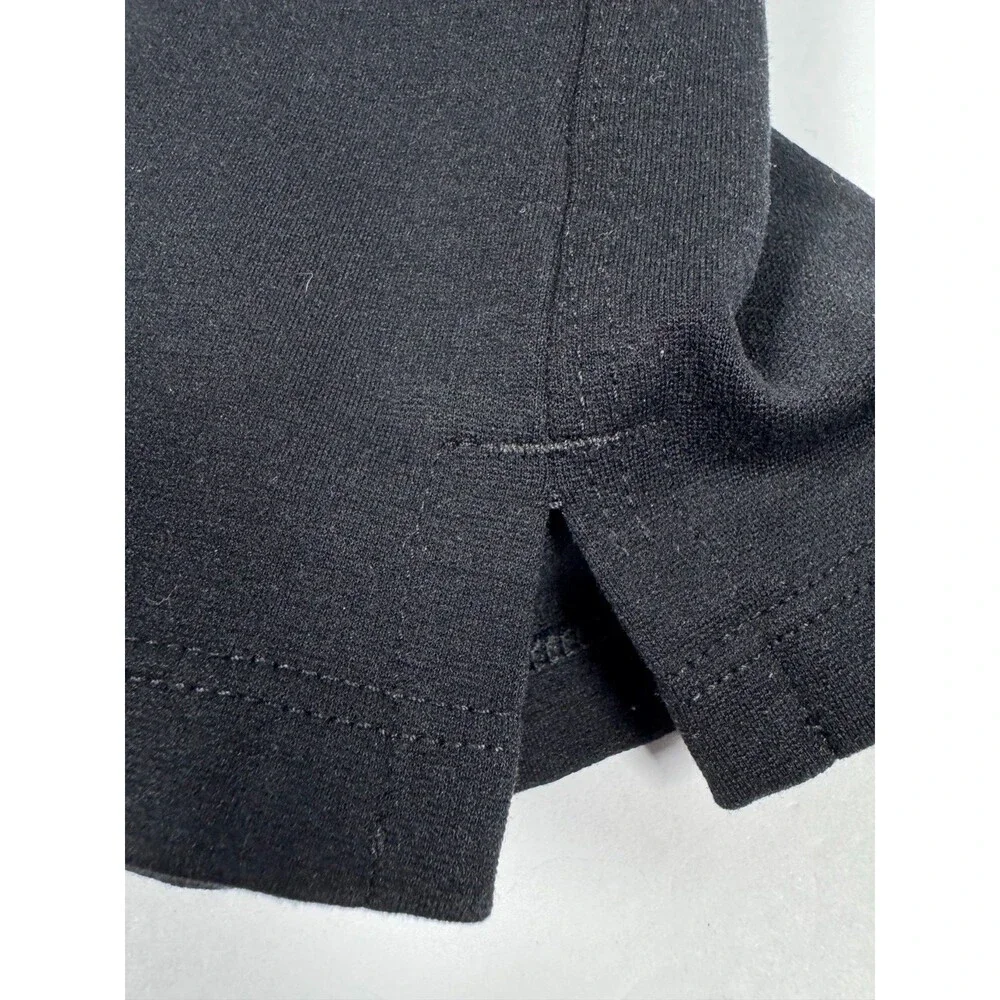 American Giant Pants Womens‎ 8 Black Cropped Flare Modal Stretch Made in USA